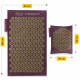 Коврик акупунктурный с подушкой 4FIZJO Eco Mat Аппликатор Кузнецова Wine Red/Gold (P-5907739312907)
