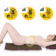 Коврик акупунктурный с подушкой 4FIZJO Eco Mat Аппликатор Кузнецова Wine Red/Gold (P-5907739312907)