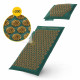 Коврик акупунктурный с подушкой 4FIZJO Eco Mat Аппликатор Кузнецова Navy Green/Gold (P-5907739312891)
