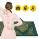Коврик акупунктурный с подушкой 4FIZJO Eco Mat Аппликатор Кузнецова Navy Green/Gold (P-5907739312891)