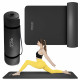 Коврик (мат) спортивный 4FIZJO NBR 180 x 60 x 1 см для йоги и фитнеса Black (P-5907222931462)