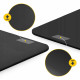 Коврик (мат) спортивный 4FIZJO NBR 180 x 60 x 1 см для йоги и фитнеса Black (P-5907222931462)