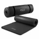 Коврик (мат) спортивный 4FIZJO NBR 180 x 60 x 1 см для йоги и фитнеса Black (P-5907222931462)