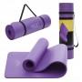 Мат для йоги та фітнесу 4FIZJO NBR 1 см Violet