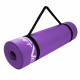 Коврик (мат) спортивный SportVida NBR 180 x 60 x 1 см для йоги и фитнеса SV-HK0068 Violet