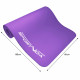 Коврик (мат) спортивный SportVida NBR 180 x 60 x 1 см для йоги и фитнеса SV-HK0068 Violet