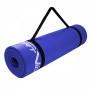 Мат для йоги та фітнесу SportVida NBR 1 см Blue