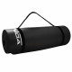 Коврик (мат) спортивный SportVida NBR 180 x 60 x 1.5 см для йоги и фитнеса SV-HK0167 Black