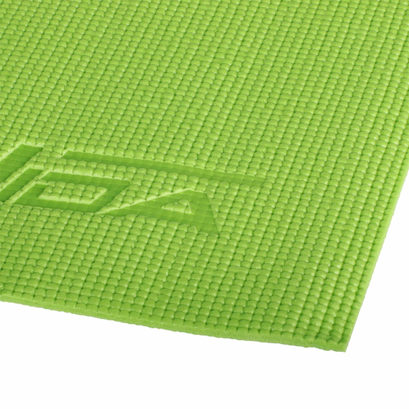 Мат для йоги и фитнеса SportVida PVC 4 мм Green