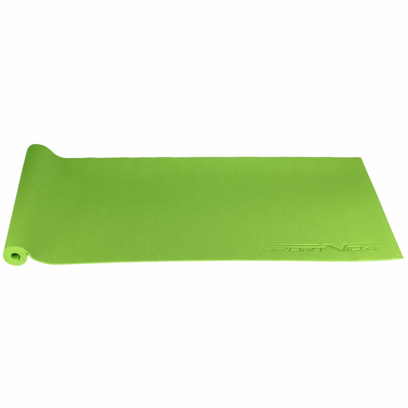 Мат для йоги и фитнеса SportVida PVC 4 мм Green