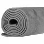 Коврик спортивный SportVida PVC 6 мм для йоги и фитнеса SV-HK0054 Grey