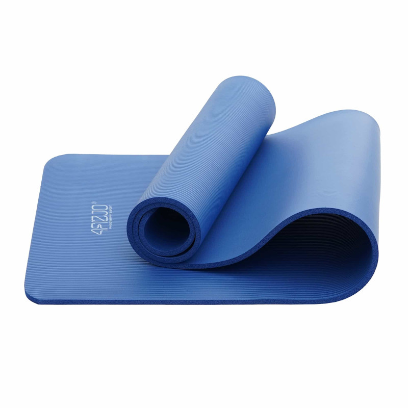 Коврик (мат) спортивный 4FIZJO NBR 180 x 60 x 1.5 см для йоги и фитнеса Blue (P-5907222931035)