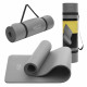 Мат для йоги та фітнесу 4FIZJO NBR 1,5 см Grey