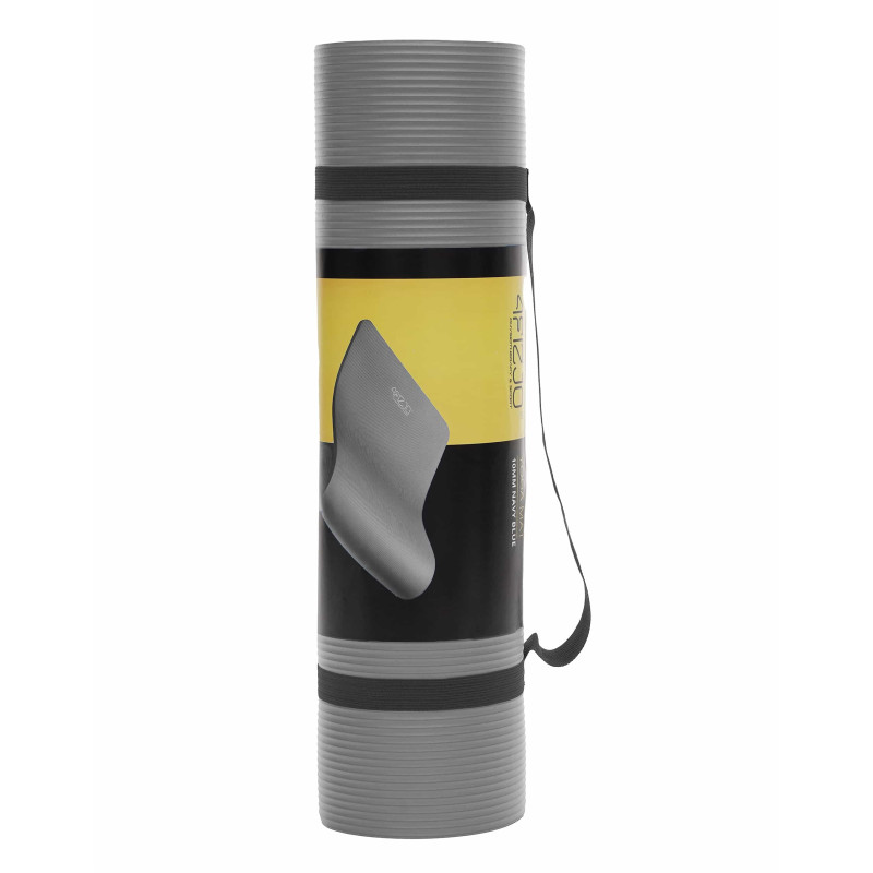 Мат для йоги та фітнесу 4FIZJO NBR 1,5 см Grey