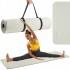 Коврик (мат) спортивный 4FIZJO TPE 180 x 60 x 1 см для йоги и фитнеса 4FJ0203 Grey/Black