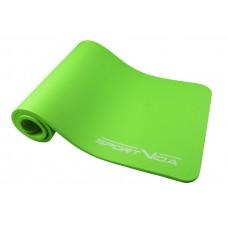 Мат для йоги та фітнесу SportVida NBR 1 см Green