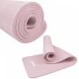Мат для йоги та фітнесу Springos NBR 1,5 см Pink