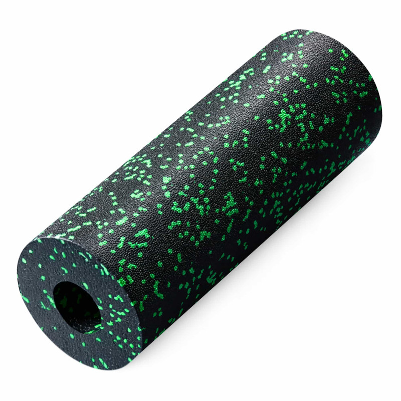 Массажный ролик 4FIZJO EPP PRO+ 45 x 14.5 см (валик, роллер) гладкий Black/Green (P-5907739310590)