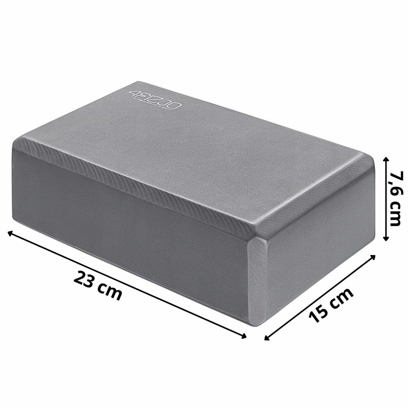 Блок для йоги 4FIZJO 4FJ0141 Grey