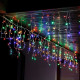 Гирлянда бахрома уличная (наружная) Springos 8 м 200 LED CL0203 Mix