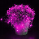 Гирлянда на батарейках Springos 1.9 м 20 LED CL0009 Pink