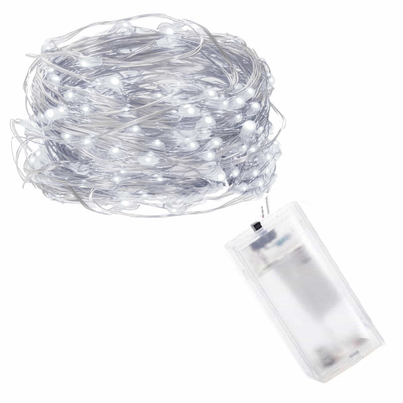 Гирлянда на батарейках Springos 1.9 м 20 LED CL0006 Cold White