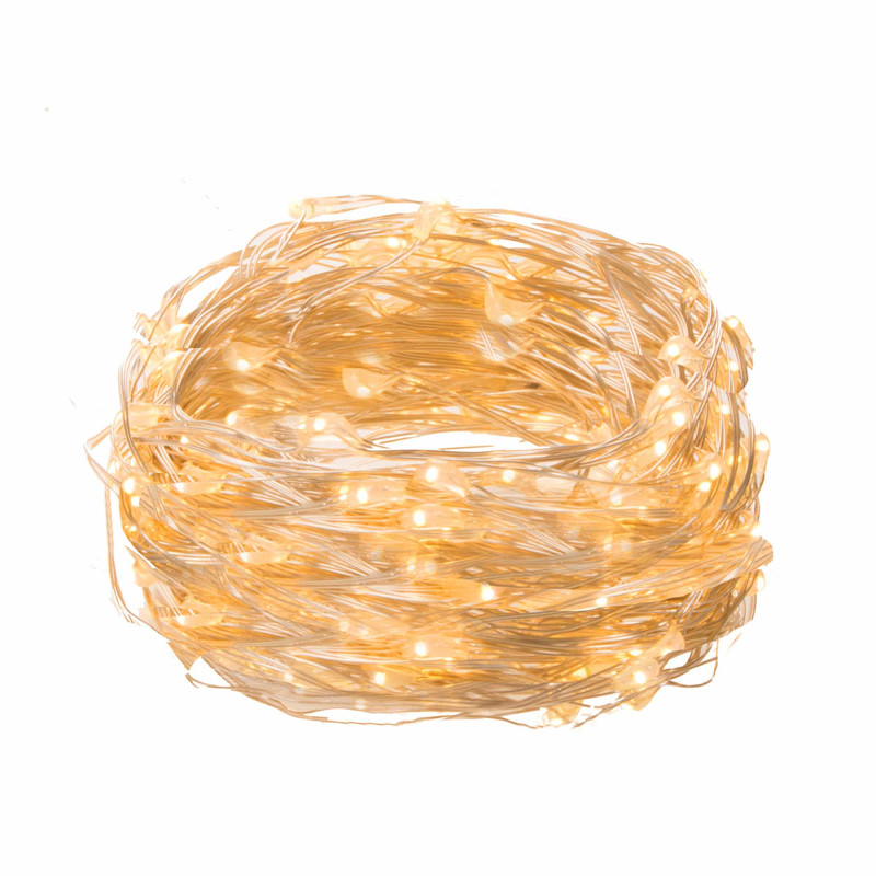 Гирлянда на батарейках Springos 4.9 м 50 LED CL0014 Warm White