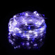 Гирлянда на батарейках Springos 9.9 м 100 LED CL0022 Cold White/Blue