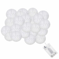Гирлянда на батарейках Springos Cotton Balls 6 м 30 LED CL0049 Warm White