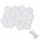 Гирлянда на батарейках Springos Cotton Balls 6 м 30 LED CL0049 Warm White