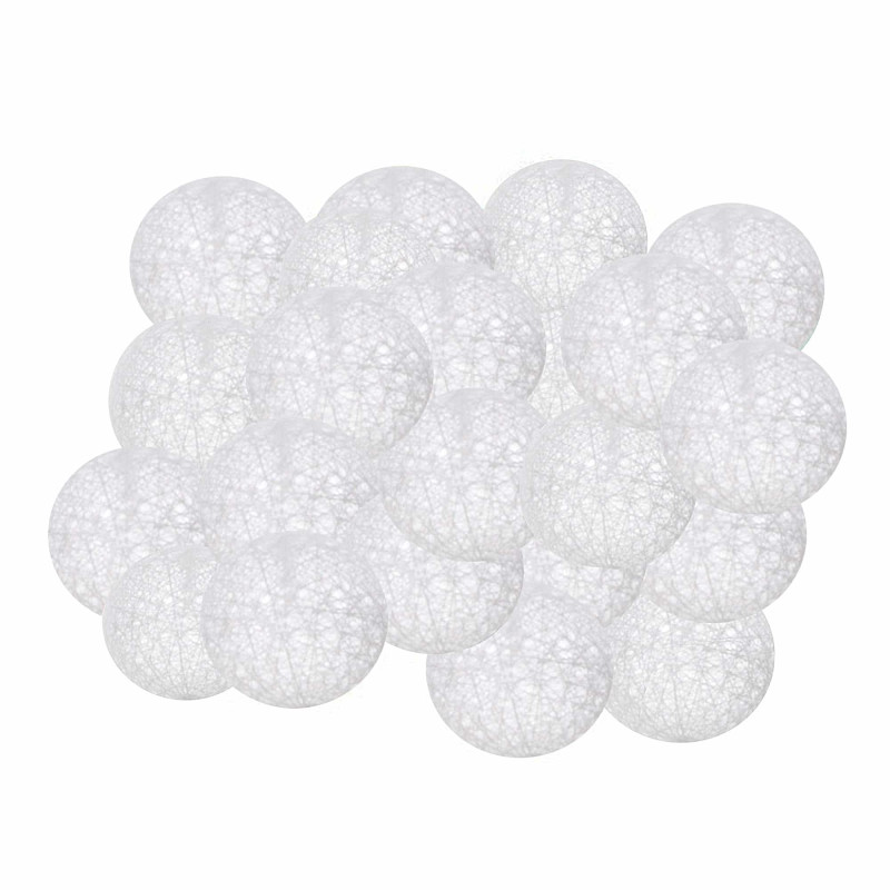 Гирлянда на батарейках Springos Cotton Balls 6 м 30 LED CL0049 Warm White