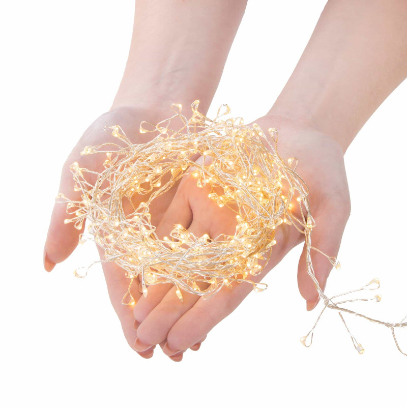 Гірлянда на батарейках Springos 3 м 100 LED Warm White