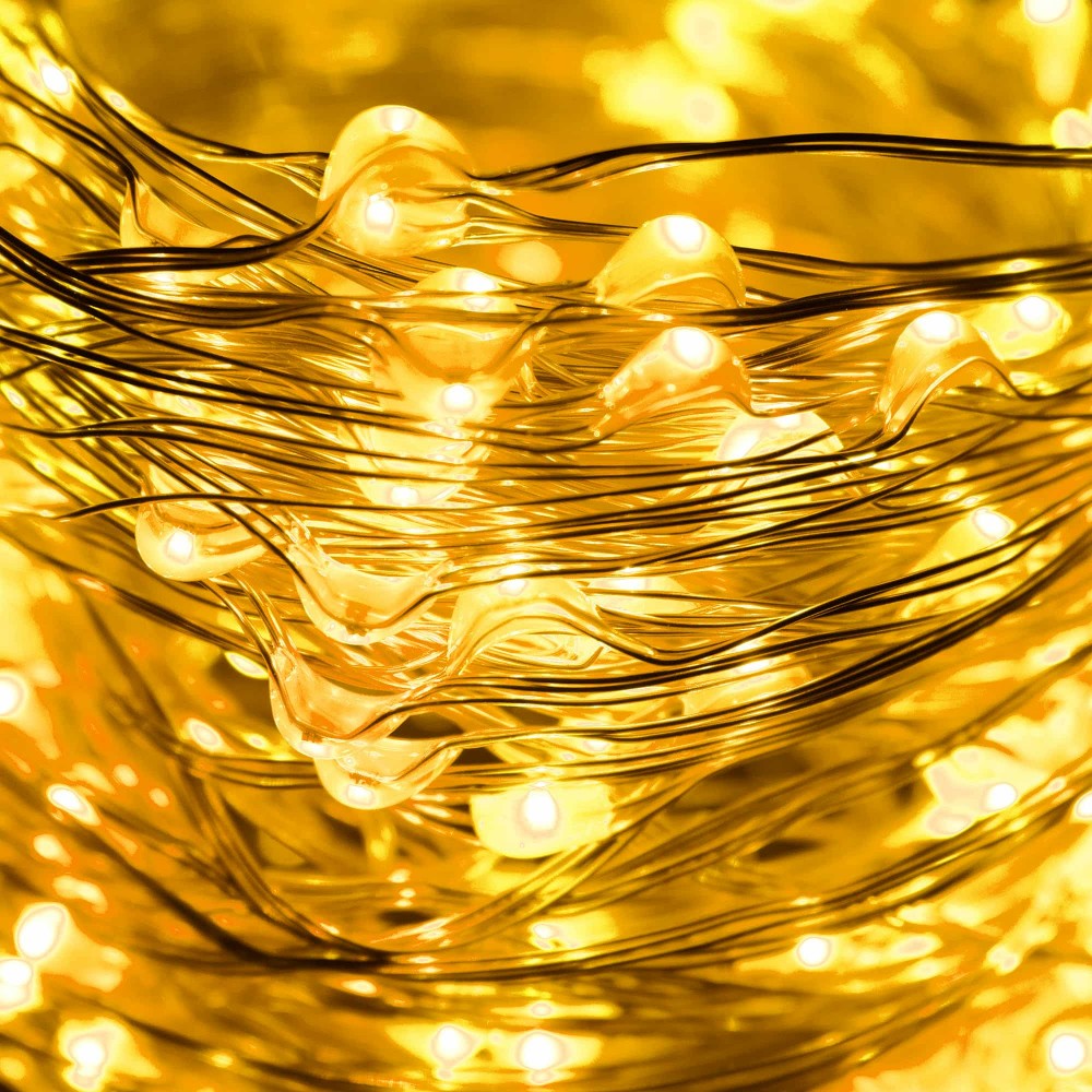 Гірлянда Springos 10 м 100 LED Warm White