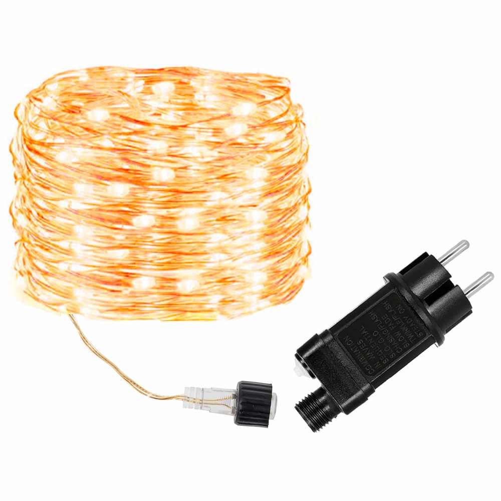 Гирлянда Springos 20 м 200 LED CL0082 Warm White