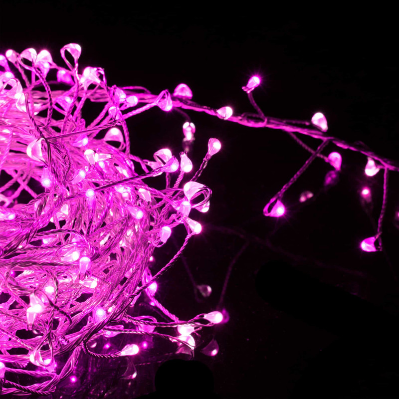 Гирлянда Springos 3 м 300 LED CL0091 Cold White/Pink