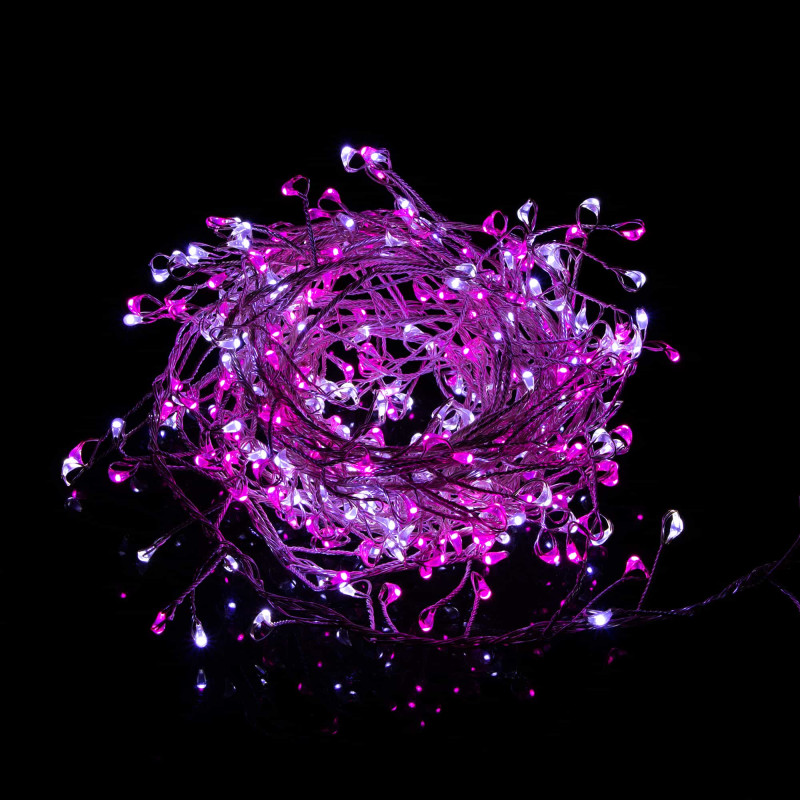 Гирлянда Springos 3 м 300 LED CL0091 Cold White/Pink