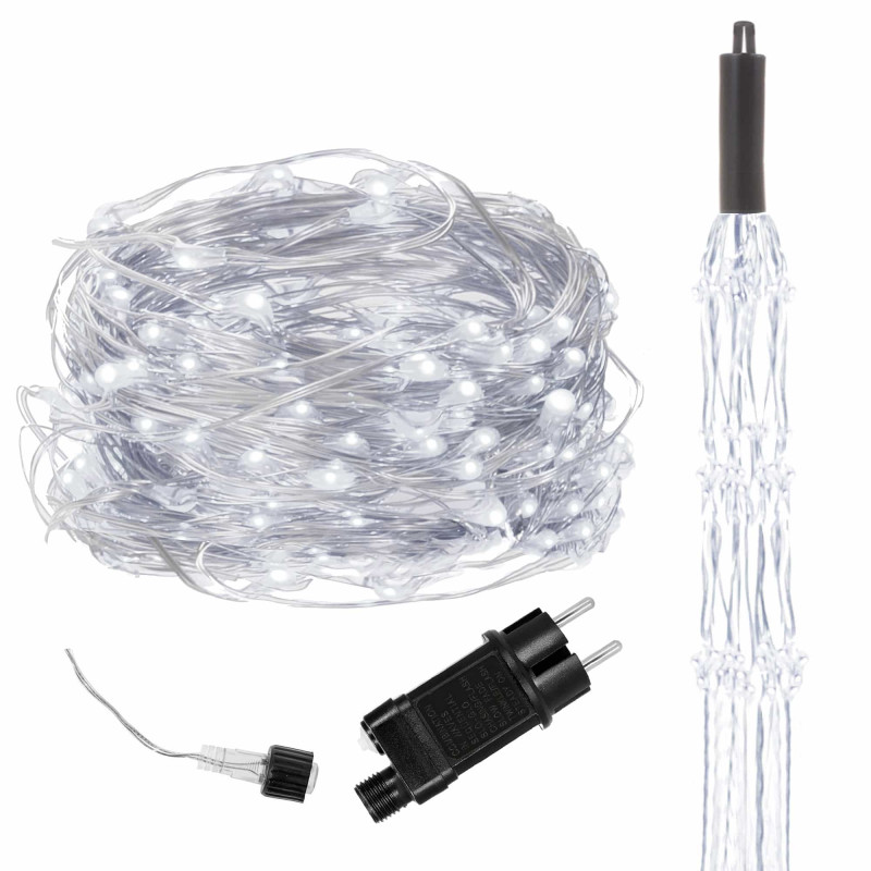 Гірлянда (кінський хвіст) Springos 2 м 300 LED Cold White