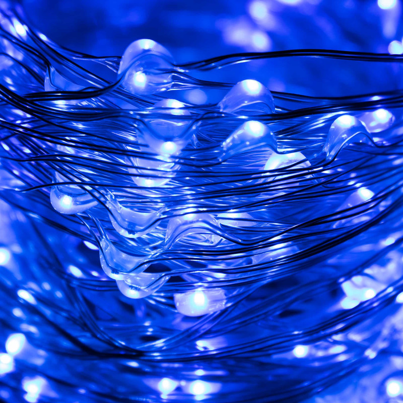 Гирлянда (конский хвост) Springos 2 м 300 LED CL0095 Blue