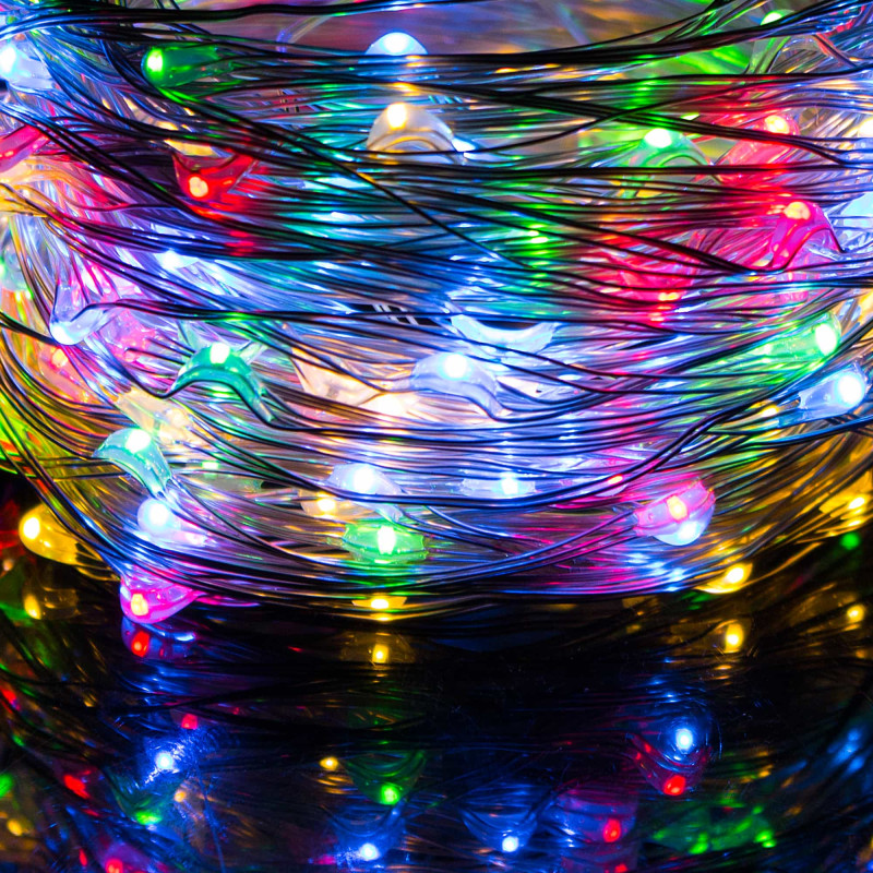 Гірлянда (кінський хвіст) Springos 2 м 300 LED Mix