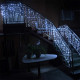 Гірлянда водоспад (штора) Springos 2 x 2 м 400 LED Cold White