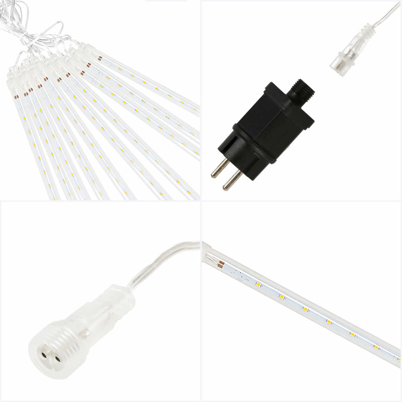 Гірлянда метеоритний дощ Springos 4 м 480 LED Blue