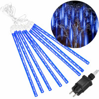 Гірлянда метеоритний дощ Springos 3 м 144 LED Blue