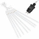 Гирлянда метеоритный дождь Springos 3 м 144 LED CL1215 Blue