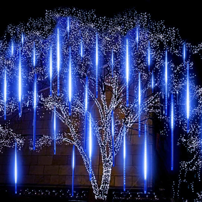 Гирлянда метеоритный дождь Springos 3 м 144 LED CL1215 Blue
