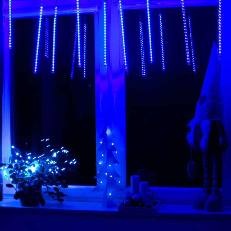 Гирлянда метеоритный дождь Springos 3 м 144 LED CL1215 Blue