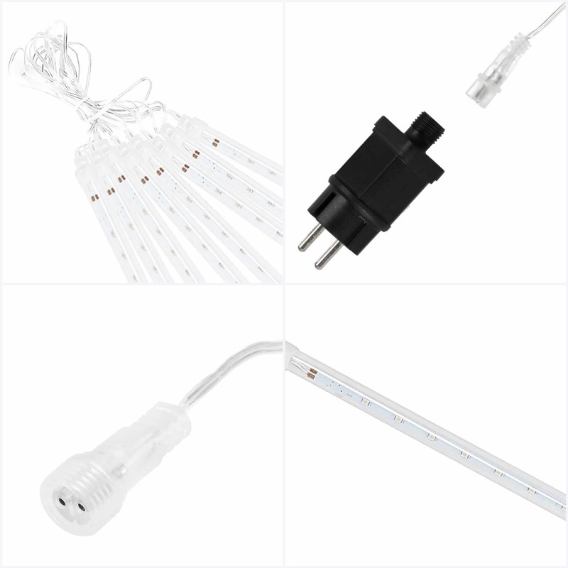 Гирлянда метеоритный дождь Springos 3 м 144 LED CL1215 Blue