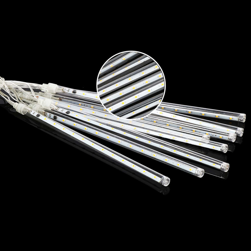 Гірлянда метеоритний дощ Springos 3 м 144 LED Warm White