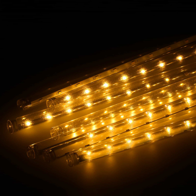 Гірлянда метеоритний дощ Springos 3 м 144 LED Warm White