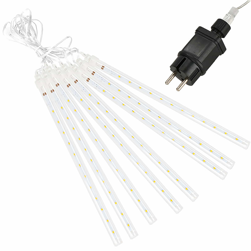 Гірлянда метеоритний дощ Springos 3 м 144 LED Warm White