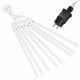 Гірлянда метеоритний дощ Springos 3 м 144 LED Warm White
